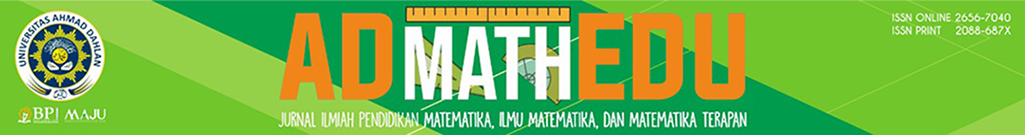 Mathematics Education, Mathematics, and Applied mathematics Journal